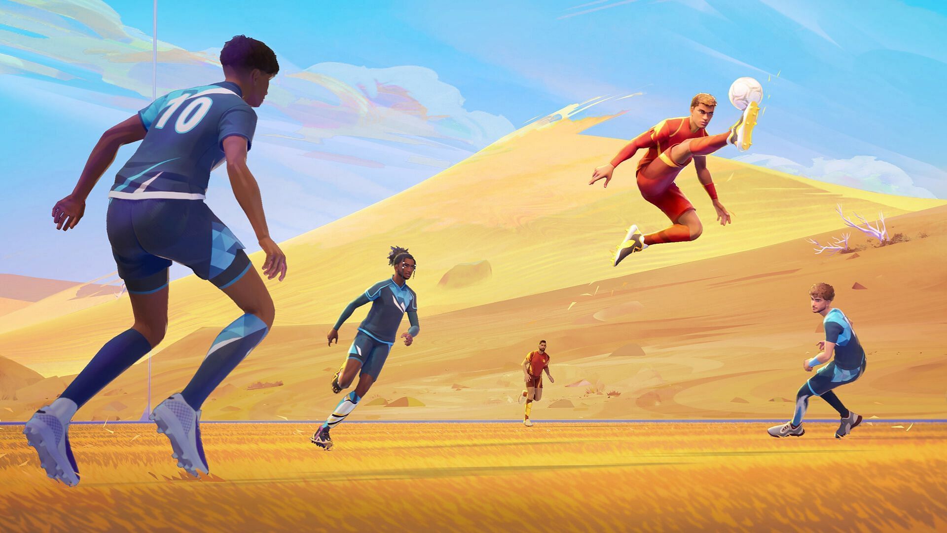 The loading screen error in Rematch could be caused by a server error (Image via Sloclap)